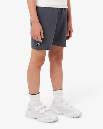 Sportshorts aus Diamant-Taft
