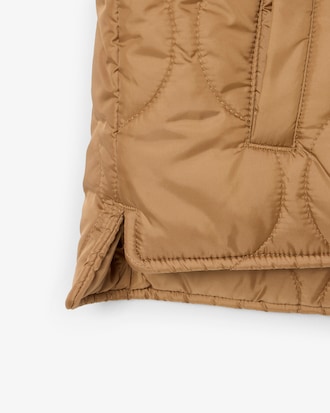 Gesteppter Unisex-Parka mit Kapuze