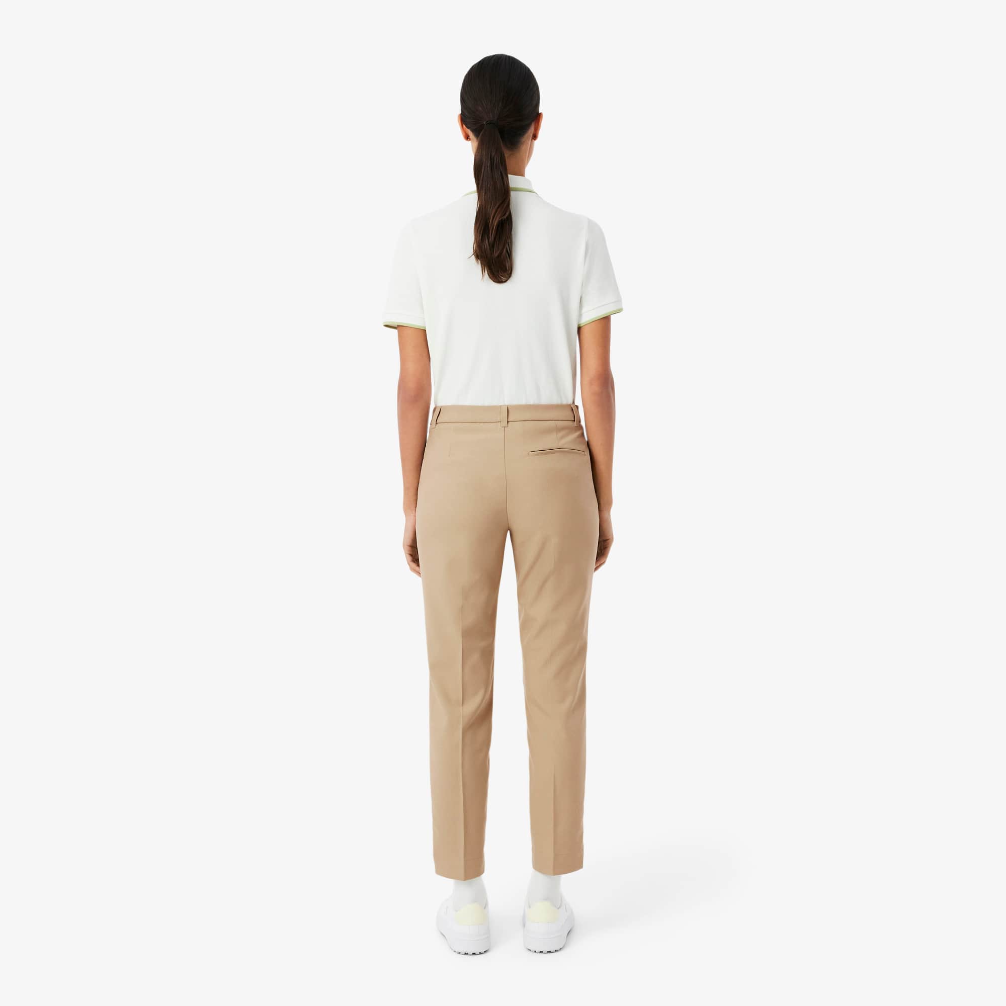 Thumbnail - Lacoste Golf-Hosen aus Stretchmaterial mit Ultra-Dry-Technologie, Slim Fit - Beige Size 36