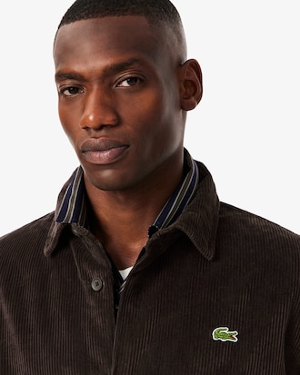 Oversized Corduroy-Overshirt