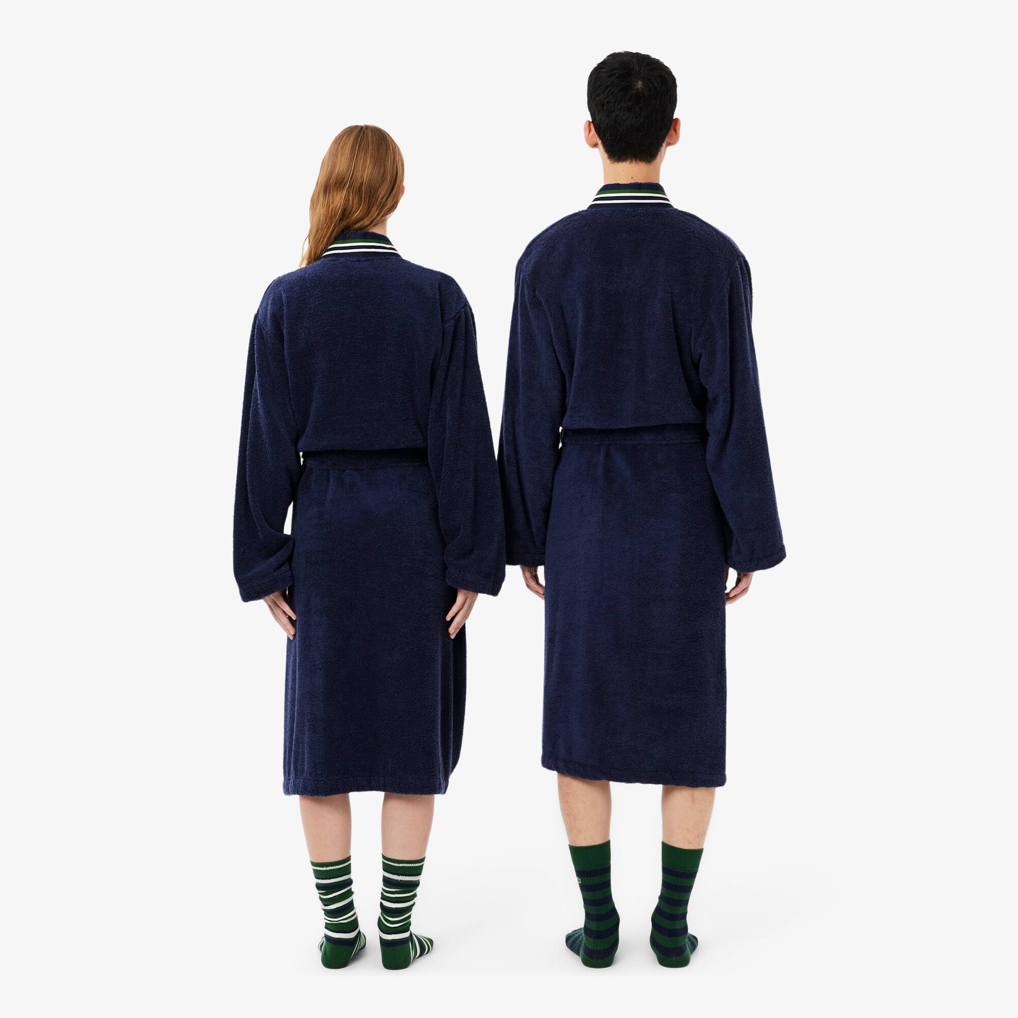 Thumbnail - Lacoste L Club Bademantel - NAVY Size M
