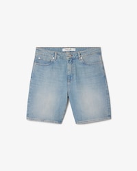Straight Fit-Bermudashorts aus Denim