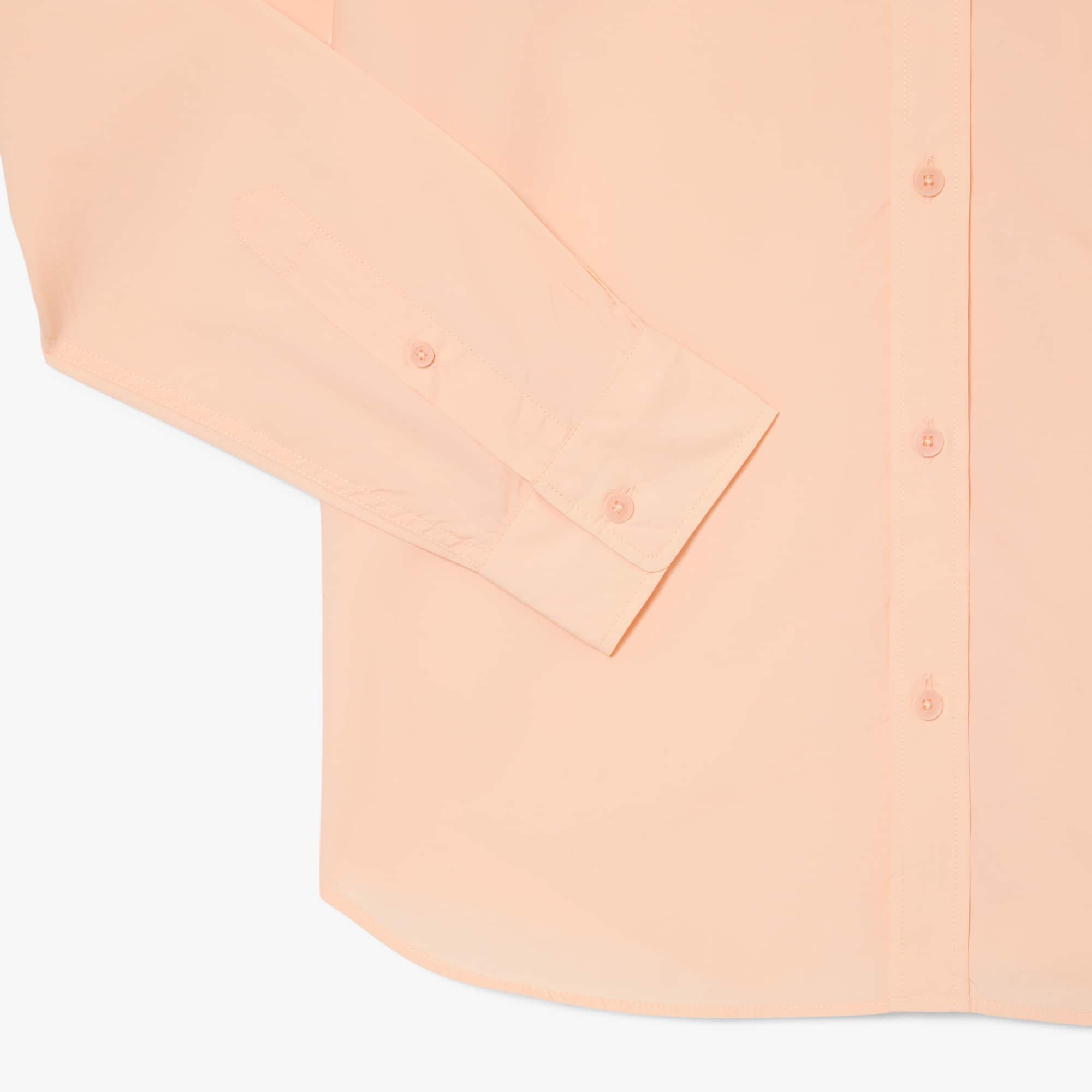 Thumbnail - Lacoste Regular Fit-Hemd aus Stretch-Popeline - Rose Pale Size 41