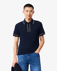 Regular Fit-Polohemd Paris aus Stretch-Piqu&eacute;