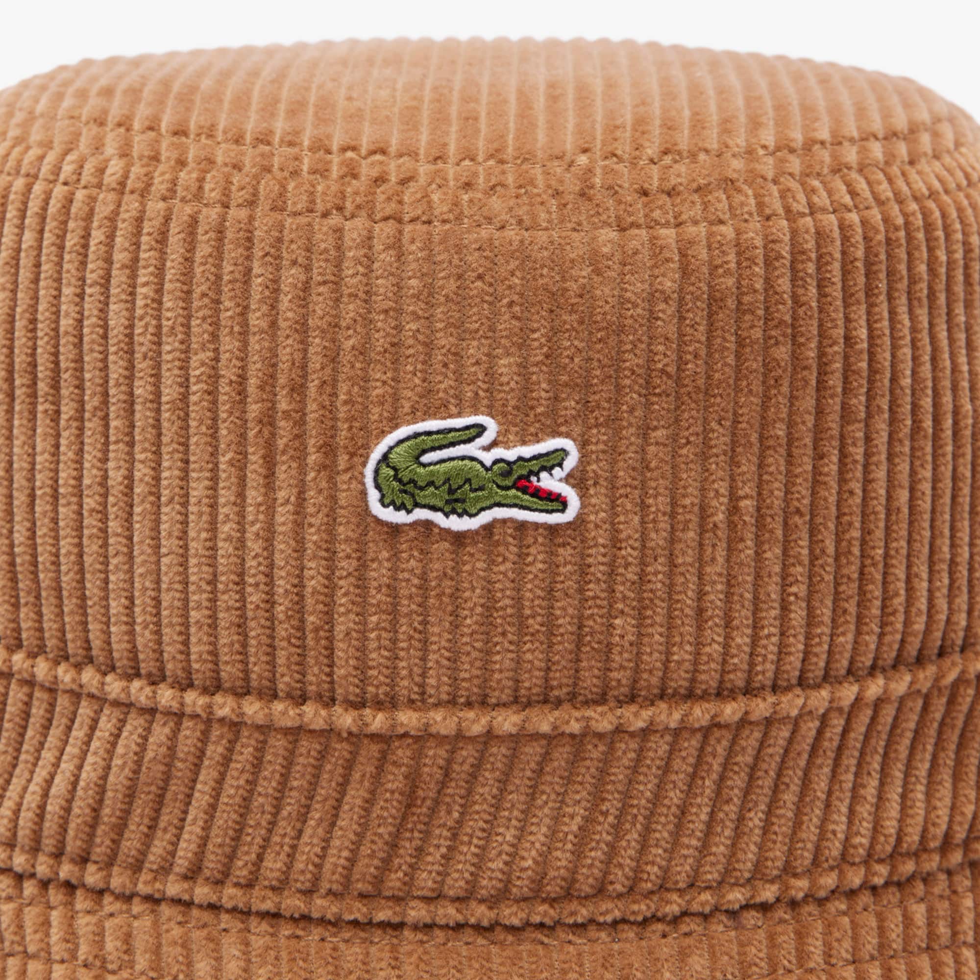 Thumbnail - Lacoste Bob-Hut Corduroy - Braun Size L