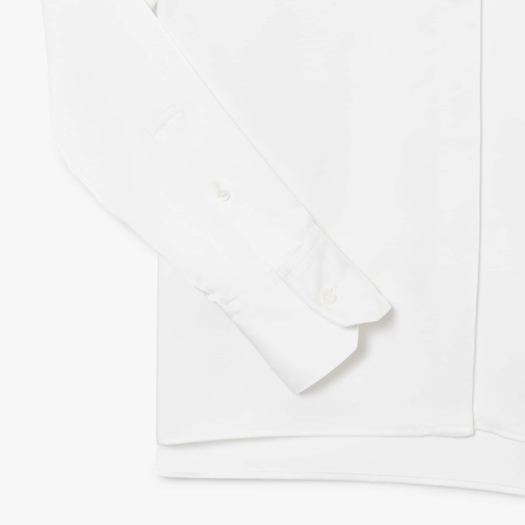 Thumbnail - Lacoste Regular Fit-Hemd mit abnehmbarem Hemdkragen - Weiß Size 42