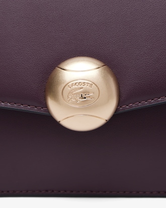 Ledertasche Tennis Bliss mit Klappverschluss