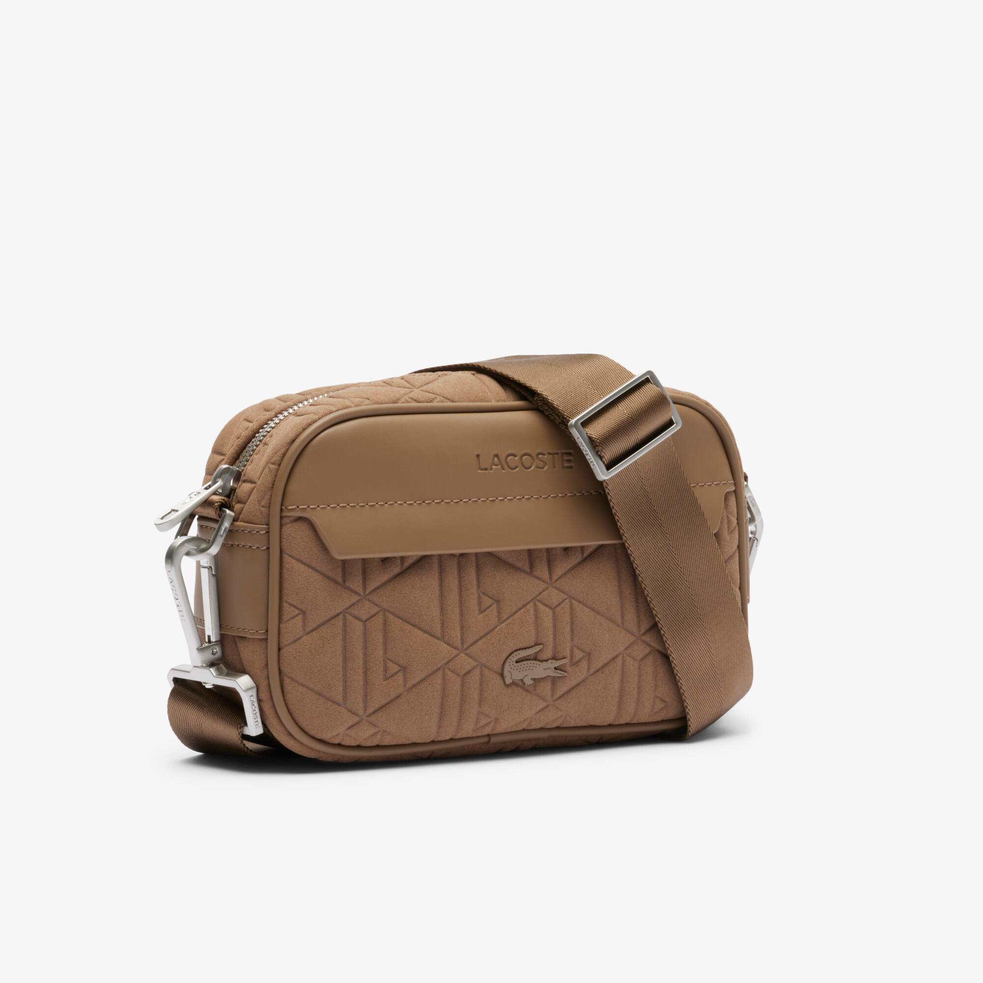 Thumbnail - Lacoste Kleine Reporter-Tasche The Blend - CHAMOIS Size One Size