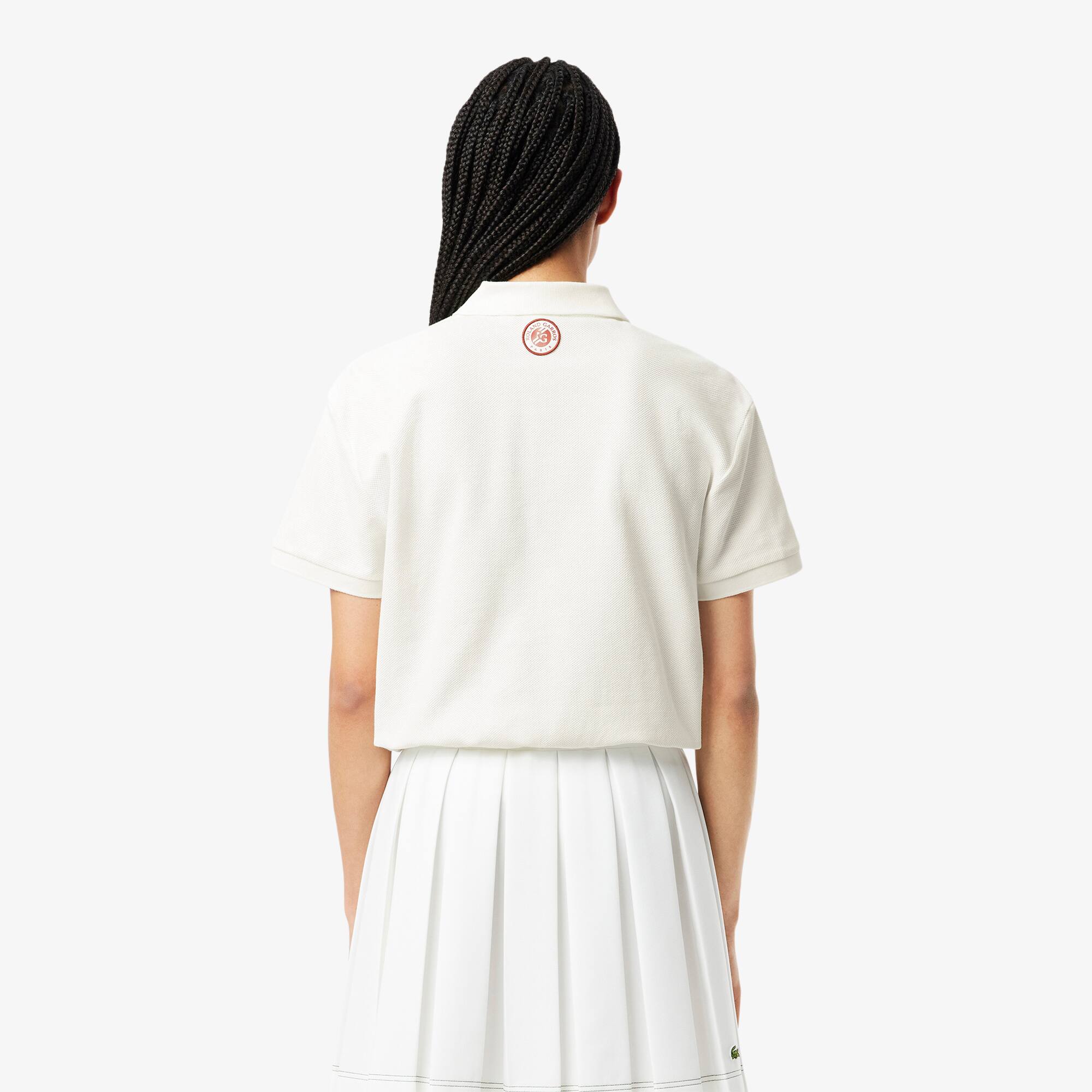 Thumbnail - Lacoste Regular Fit-Polohemd Roland-Garros Edition - Weiß Size 40