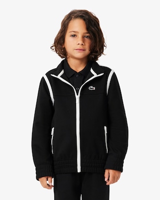 Jacke mit hohem Kragen und Reißverschluss