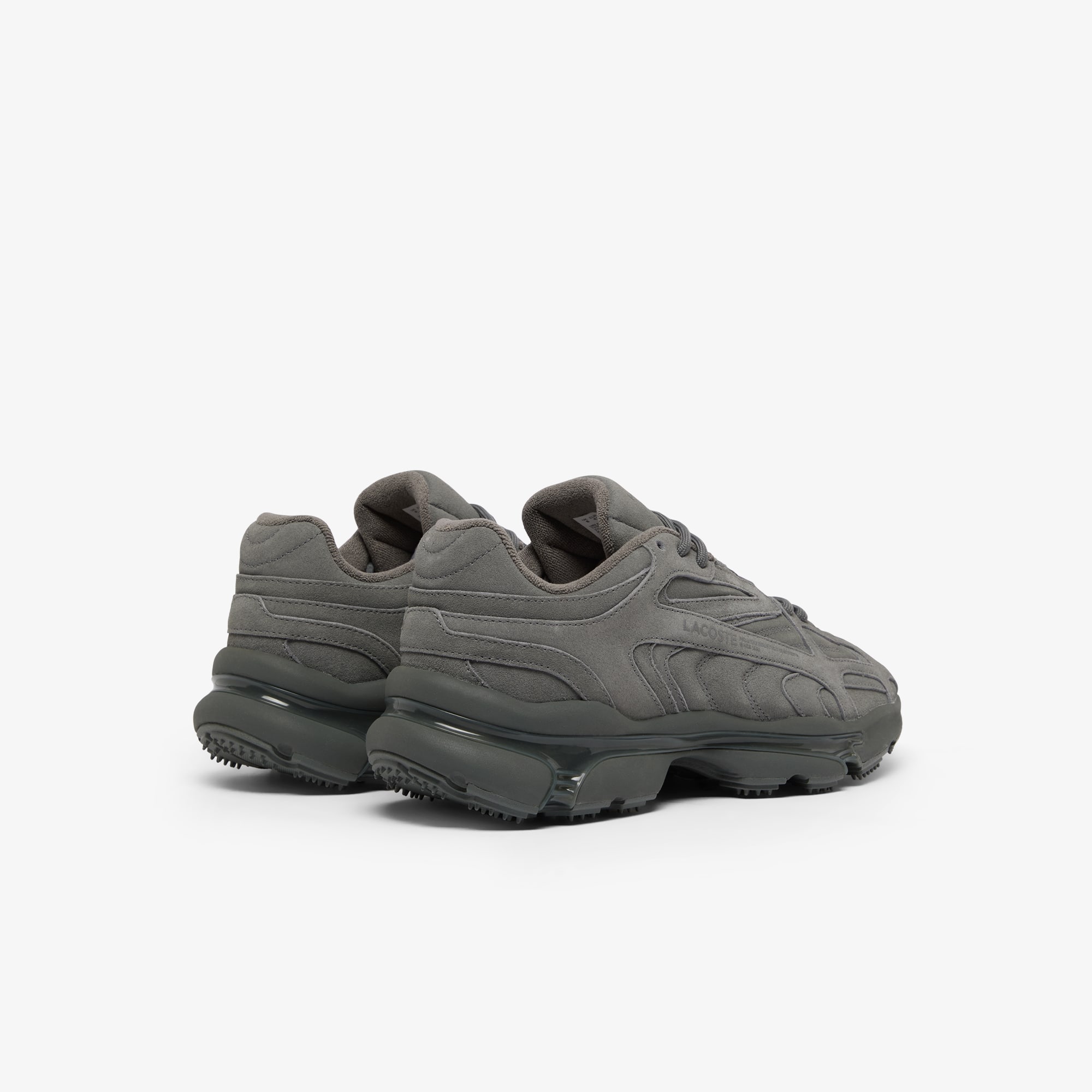 Thumbnail - Lacoste Herren-Sneakers L003 2K24 aus Wildleder - DARK GREY/DARK GREY Size 42