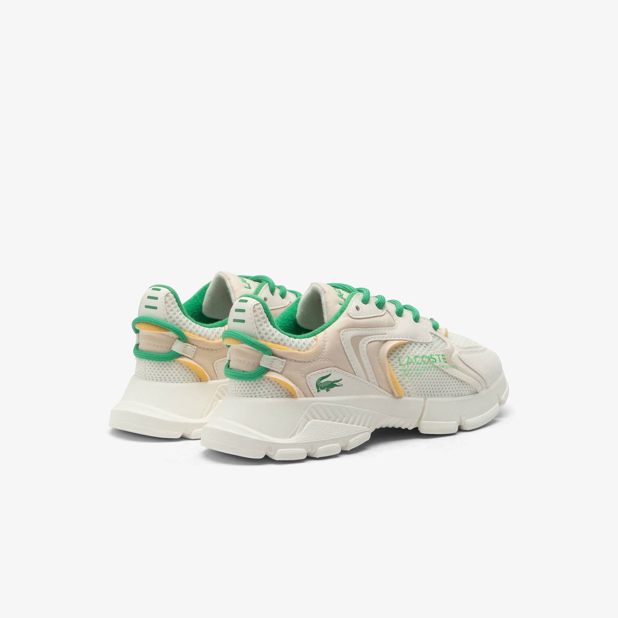 Thumbnail - Lacoste Junior-Sneakers L003 Neo - OFF WHT/GRN Size 37.5