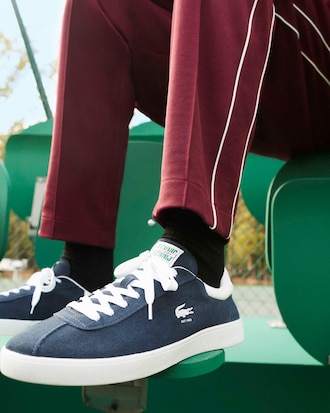 Herren-Sneakers Baseshot aus Leder