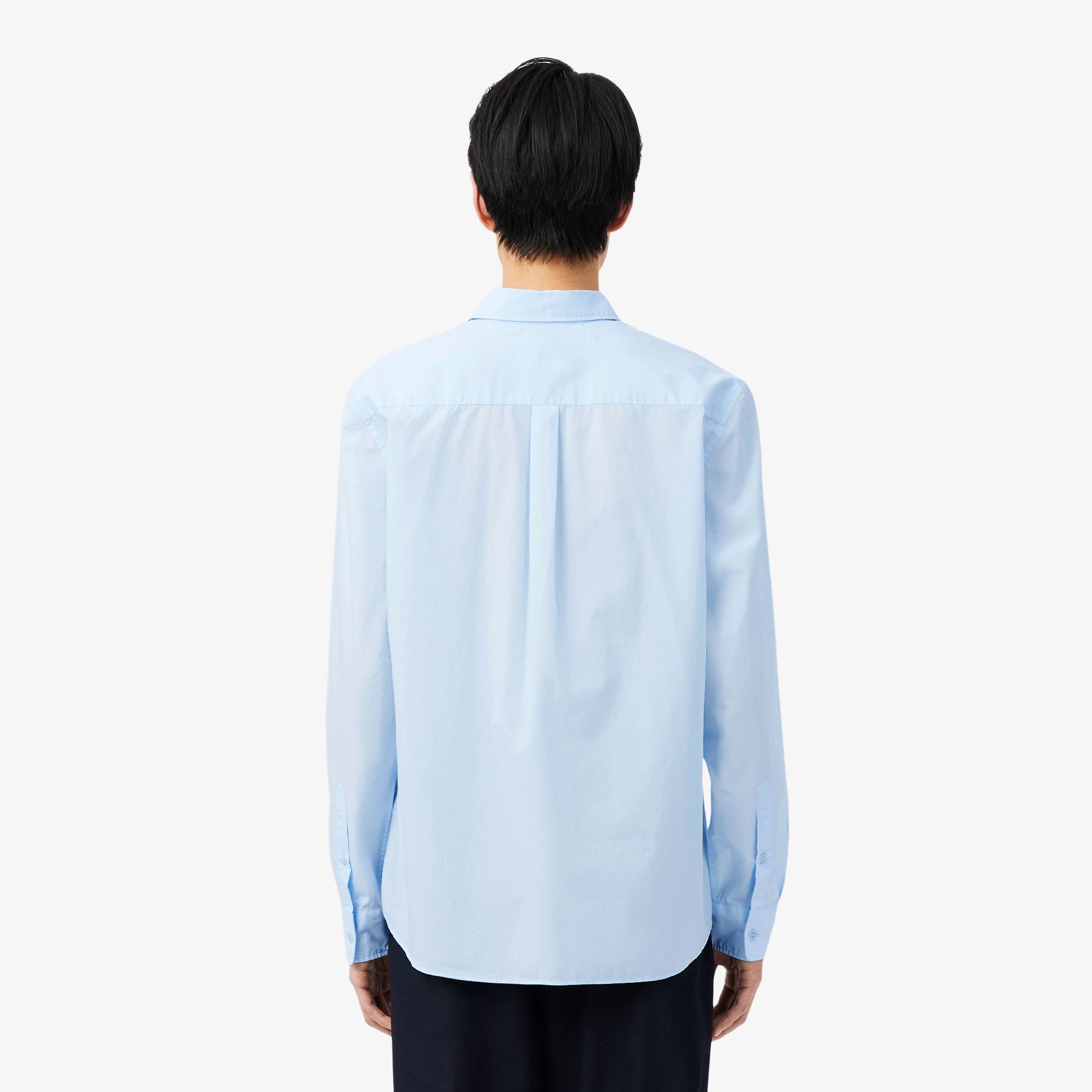 Thumbnail - Lacoste Regular Fit-Hemd aus Stretch-Popeline - Hellblau Size 38