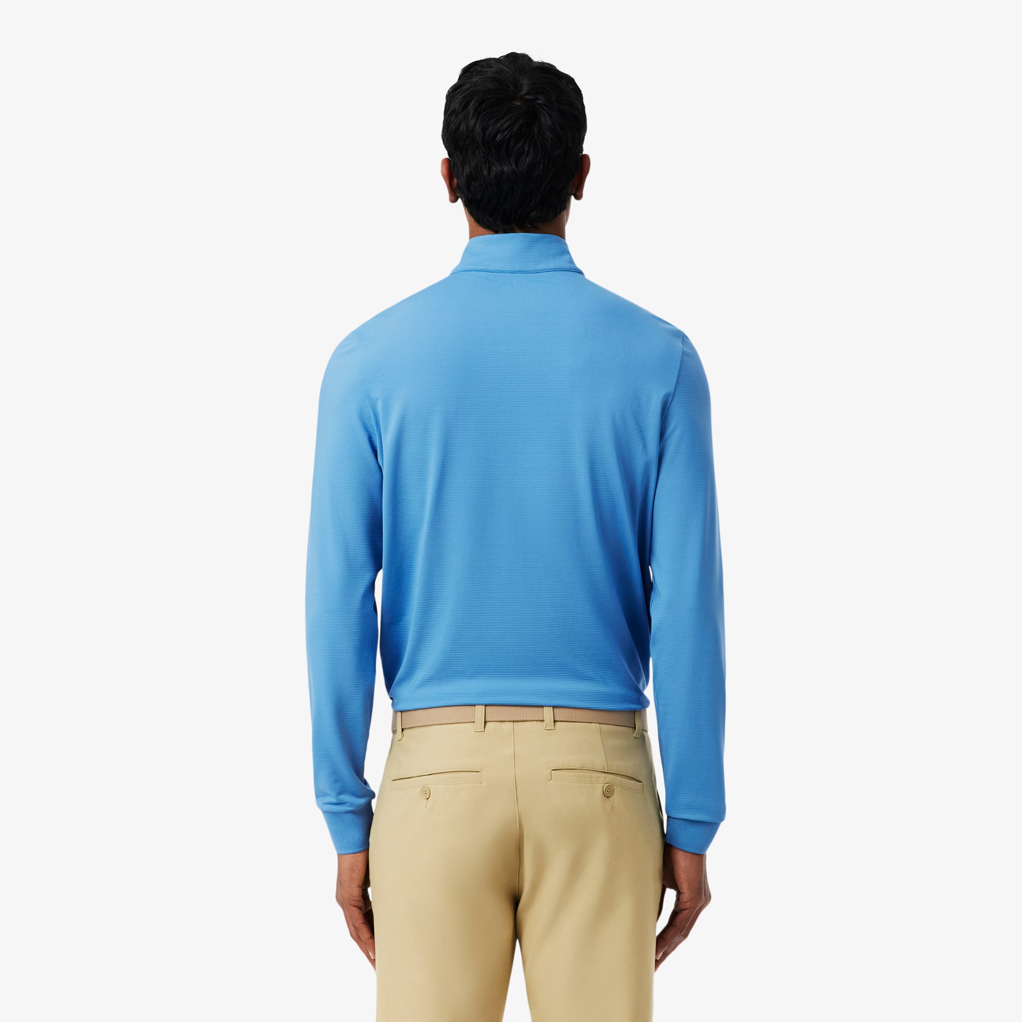 Thumbnail - Lacoste Dehnbares Golf-Sweatshirt mit Ultra Dry-Technologie - Blau Size M