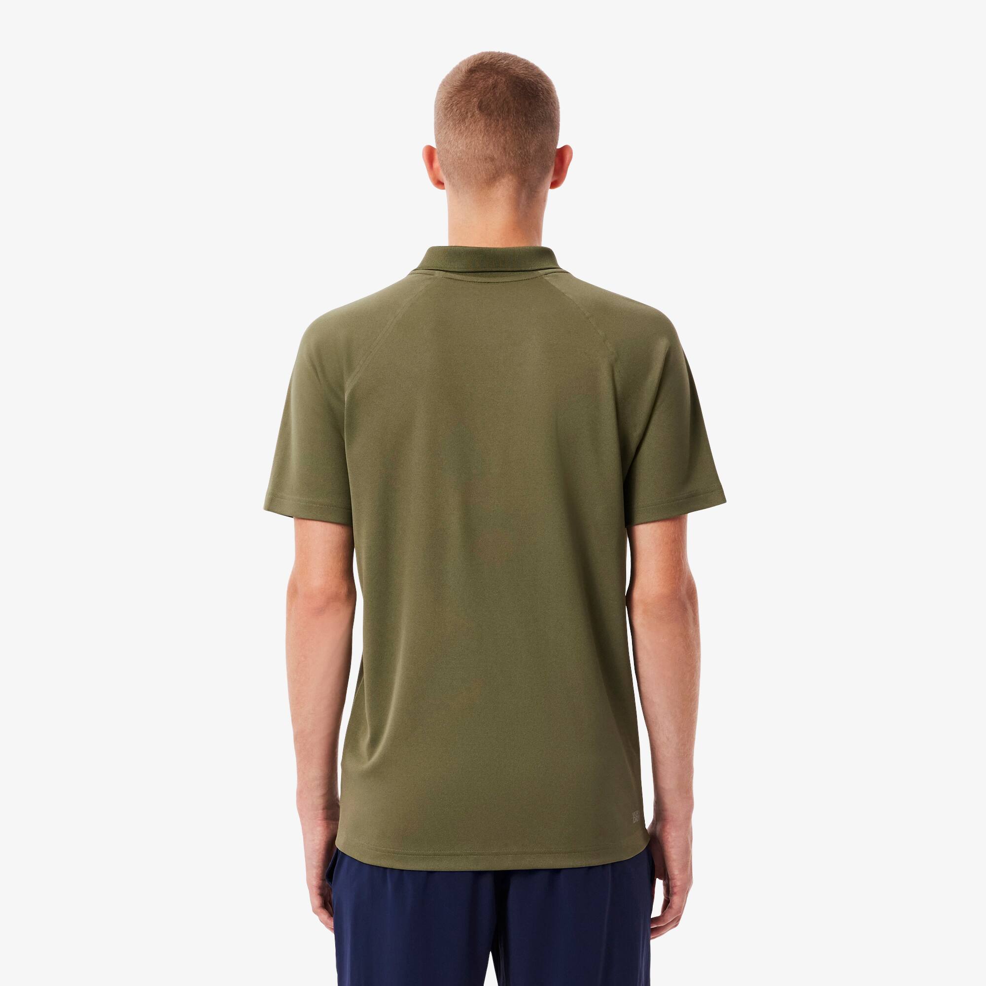 Thumbnail - Lacoste Polohemd mit UV-Schutz, Regular Fit - Khaki Grün Size M