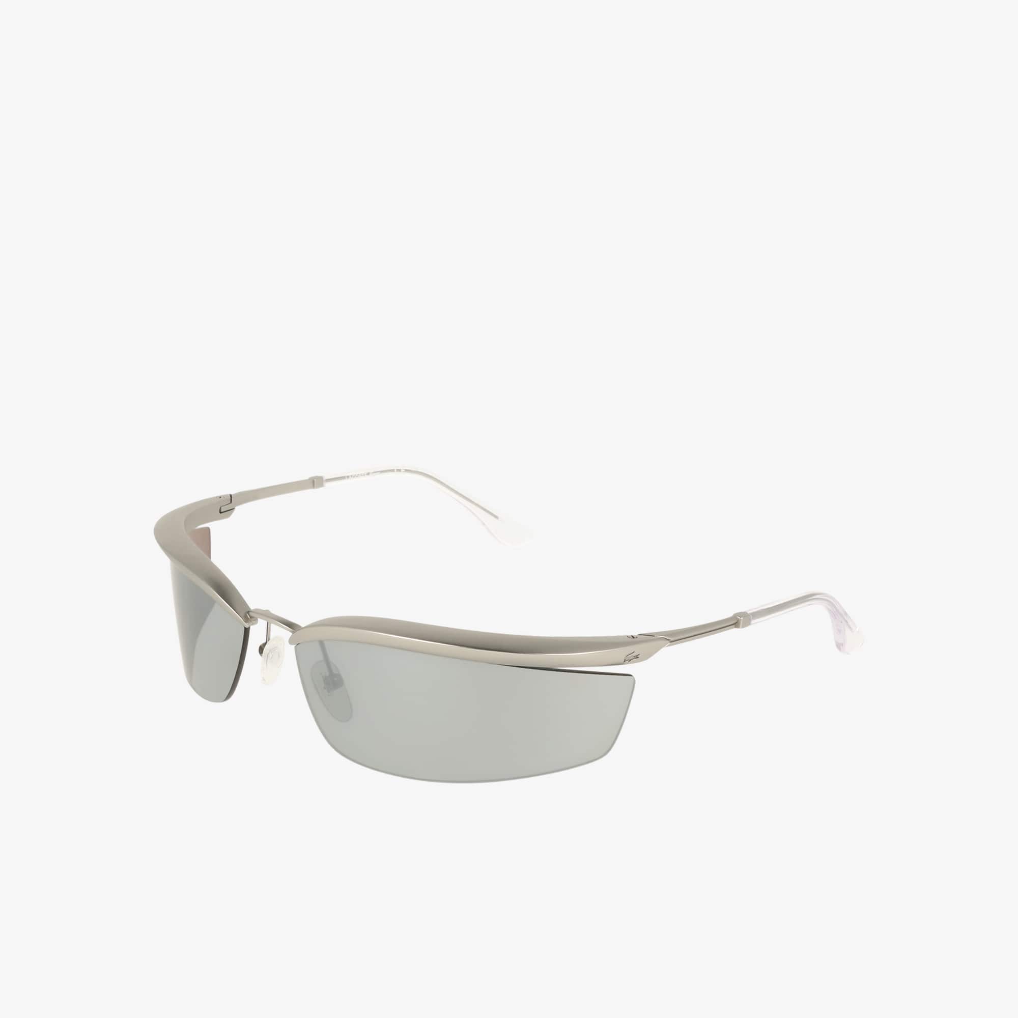 Thumbnail - Lacoste Sonnenbrille Runway - MATTE SILVER Size One Size