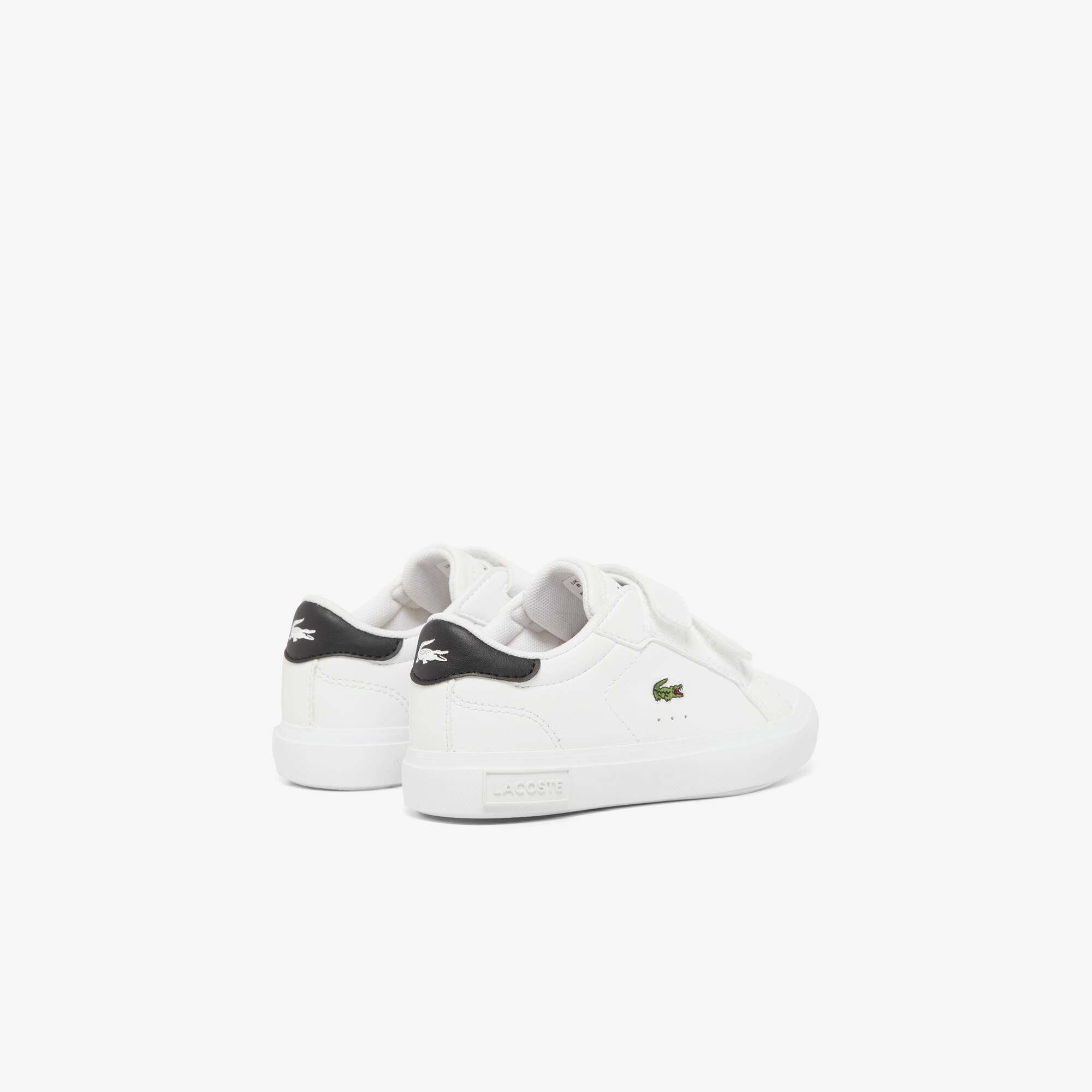 Thumbnail - Lacoste Baby-Sneakers Powercourt - WHITE/BLACK Size 22