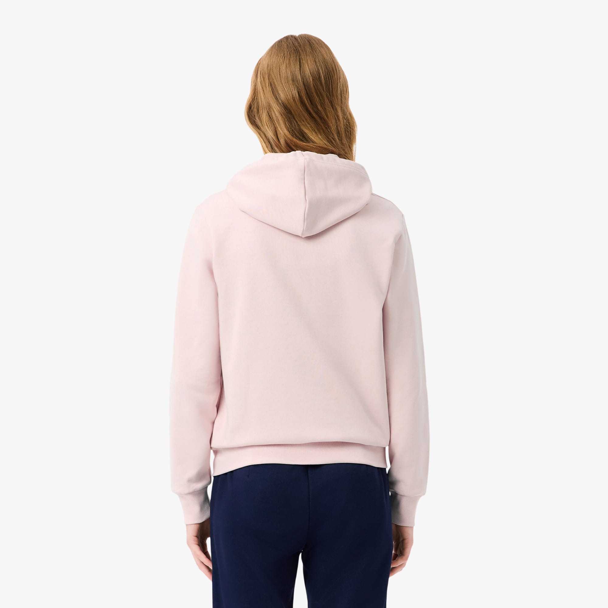 Thumbnail - Lacoste Fleece-Hoodie mit Reißverschluss - Hellrosa Size 32
