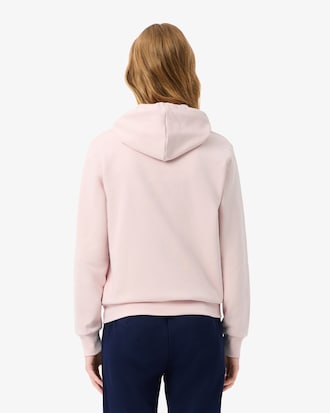 Fleece-Hoodie mit Rei&szlig;verschluss