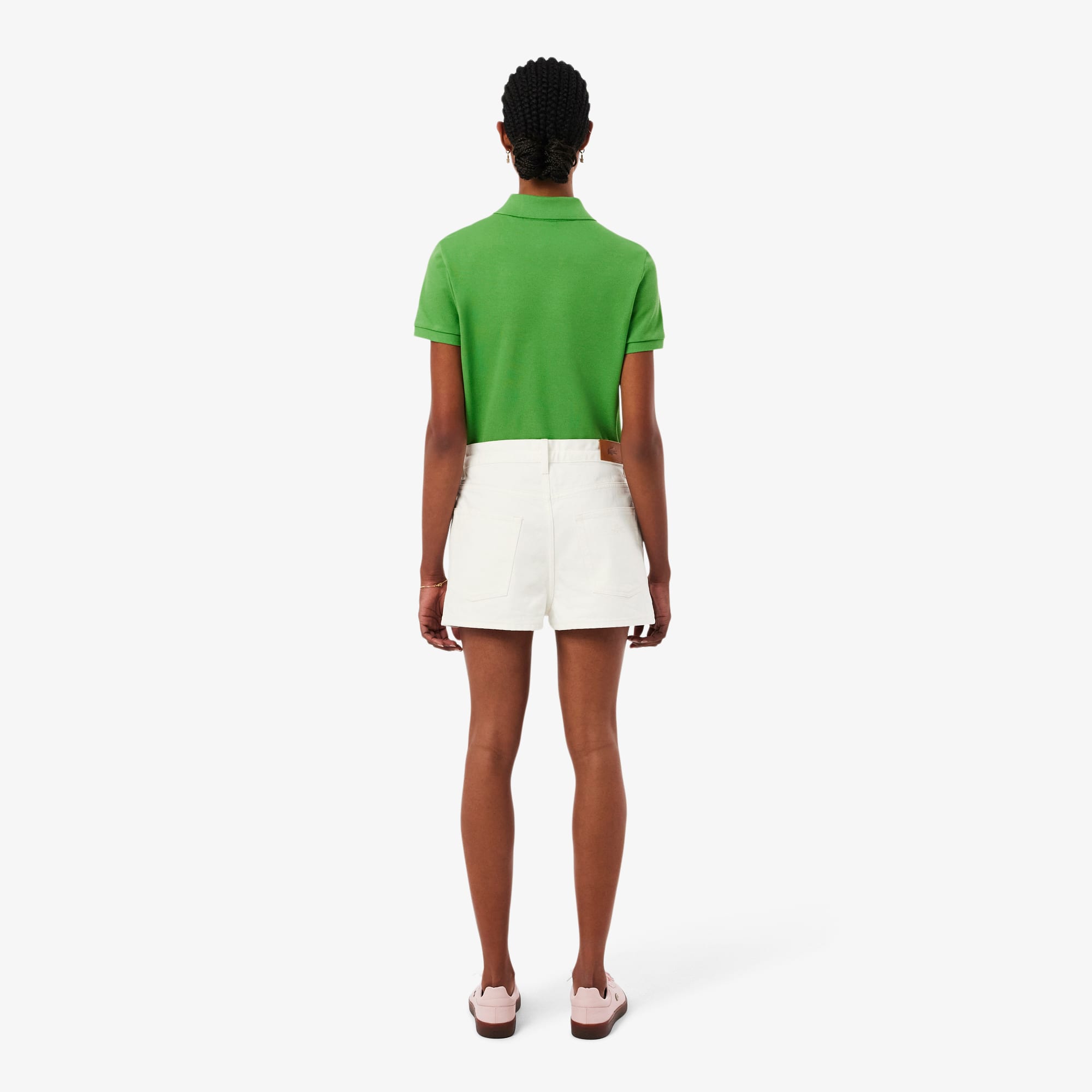 Thumbnail - Lacoste Shorts aus Baumwoll-Denim - Weiß Size 36