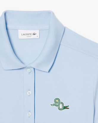 Slim Fit Le Club LACOSTE Creative Challenge Poloshirt