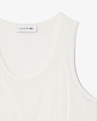 Geh&auml;keltes Tanktop aus Mesh