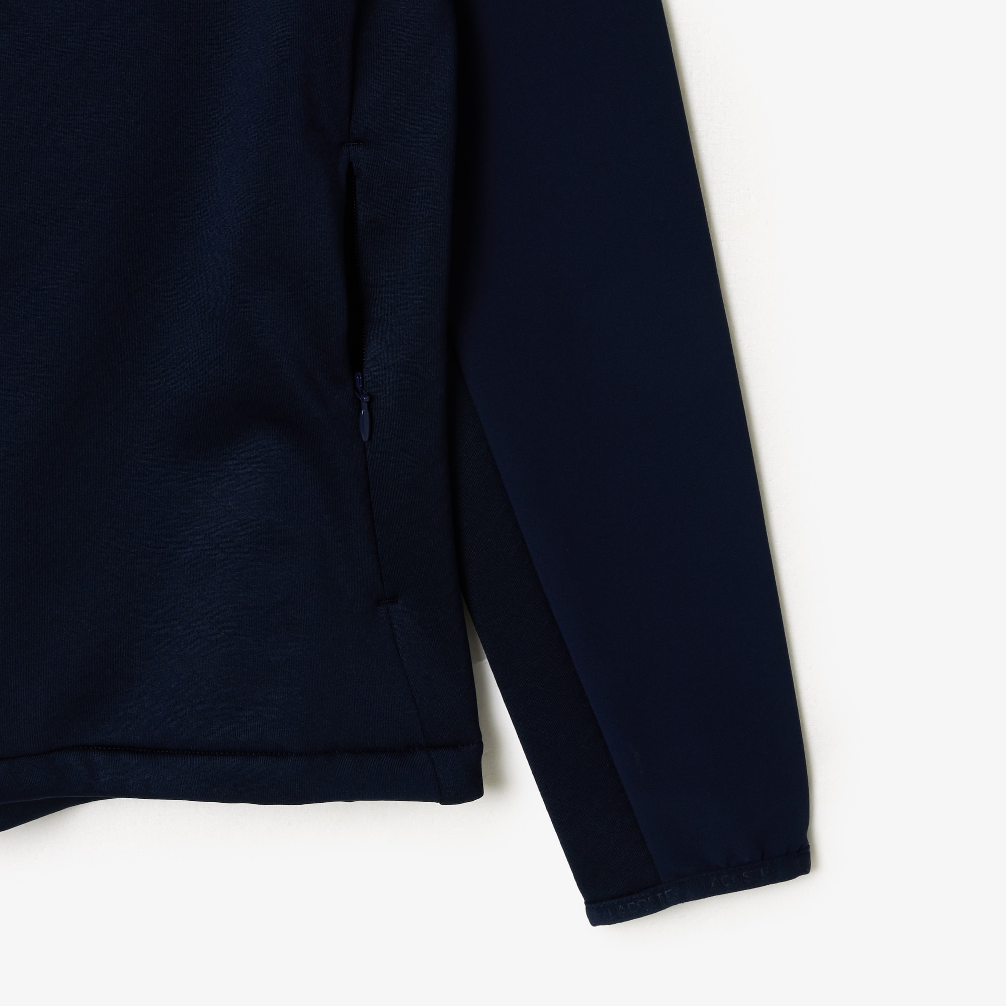 Thumbnail - Lacoste Golf-Layering-Jacke mit Reißverschluss, Slim Fit - Navy Blau Size 38