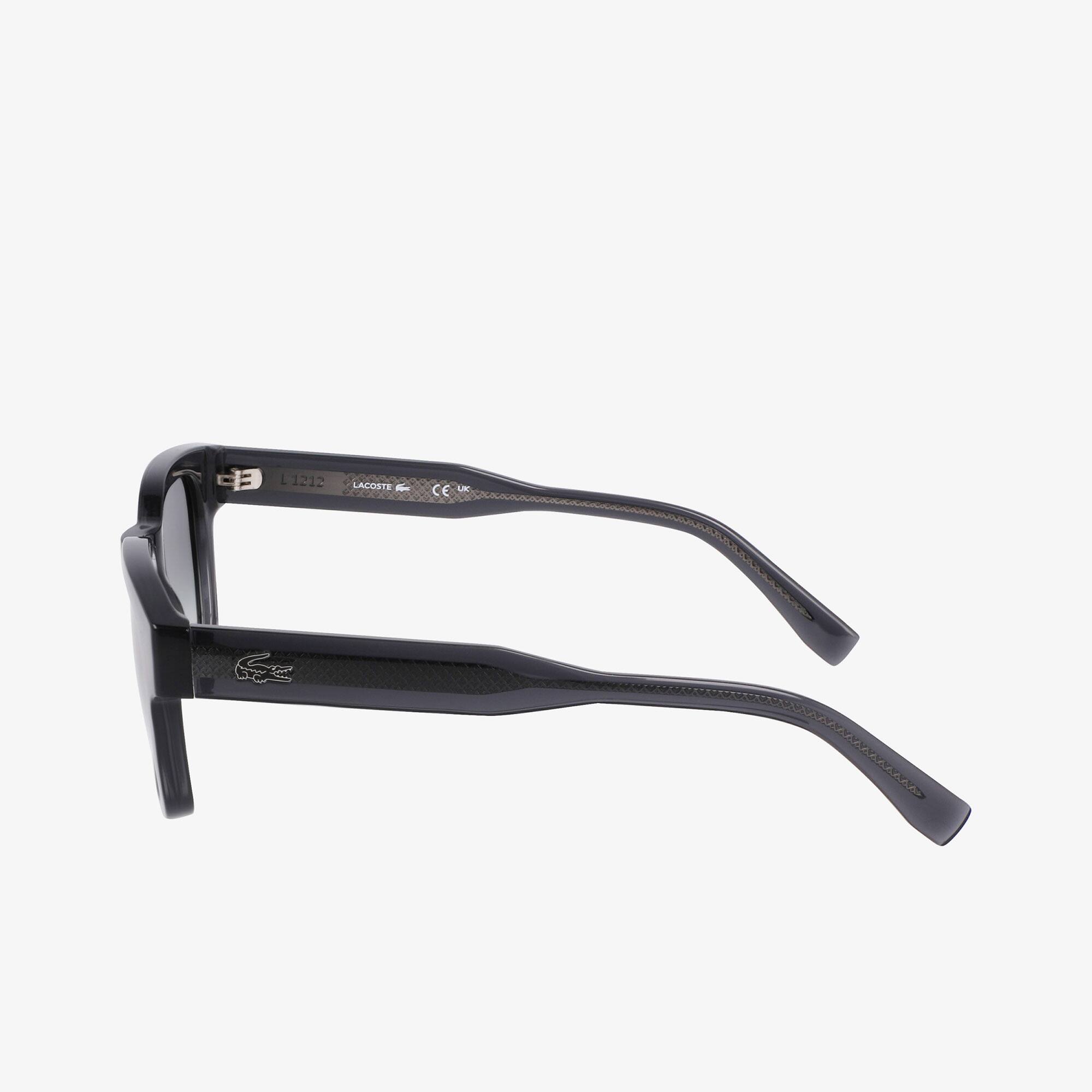 Thumbnail - Lacoste Rechteckige Sonnenbrille L.12.12 Trim - MATTE SILVER Size One Size