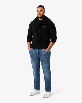 Indigo-Jeans mit 5&nbsp;Taschen, Slim Fit