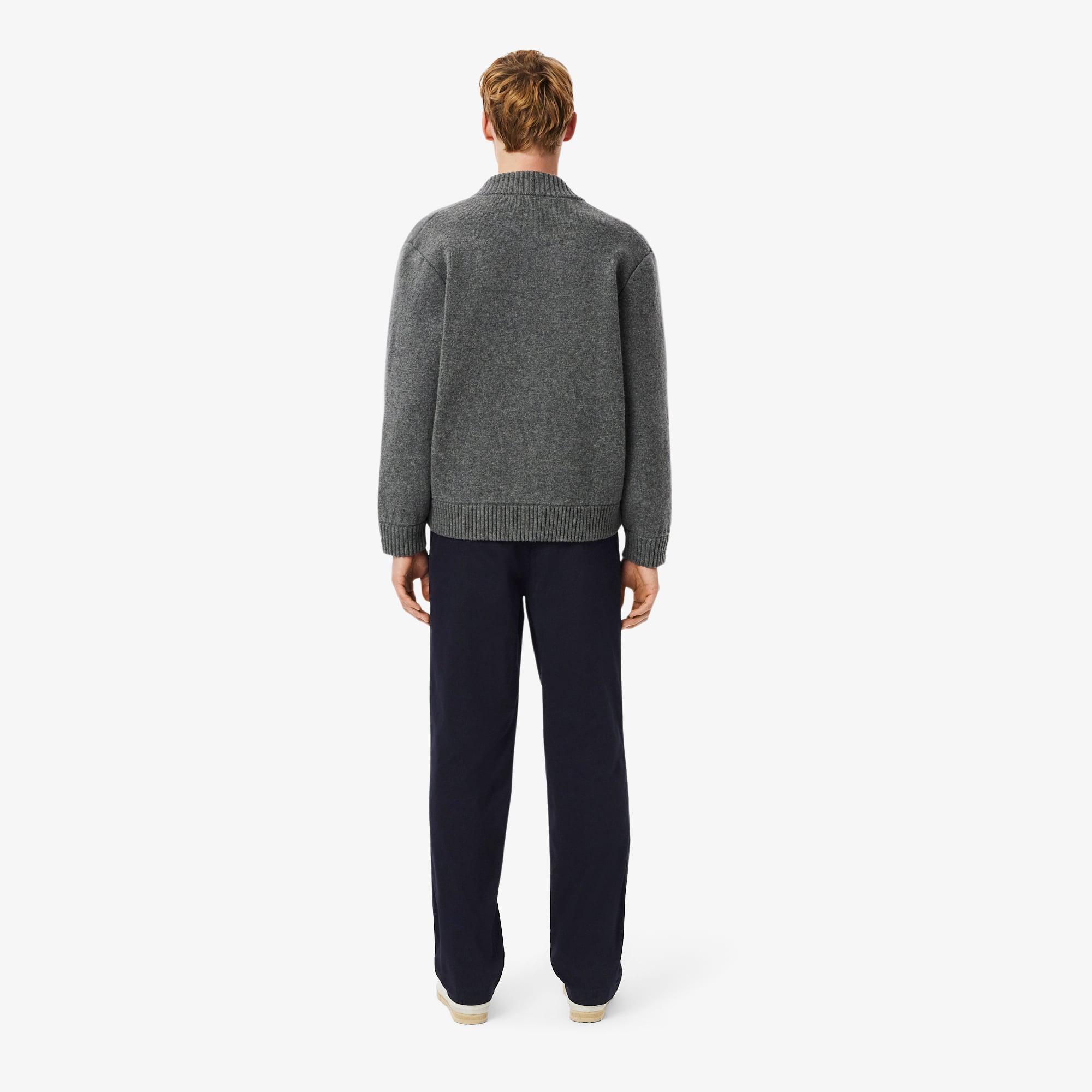 Thumbnail - Lacoste Regular Fit-Chinohose aus Cord - Navy Blau Size 40/34