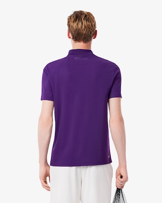Slim Fit-Tennispolo mit Print und Ultra-Dry-Technologie