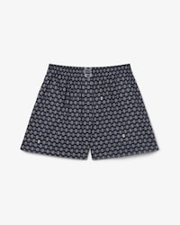 &Uuml;bergro&szlig;e Bermudashorts mit Print