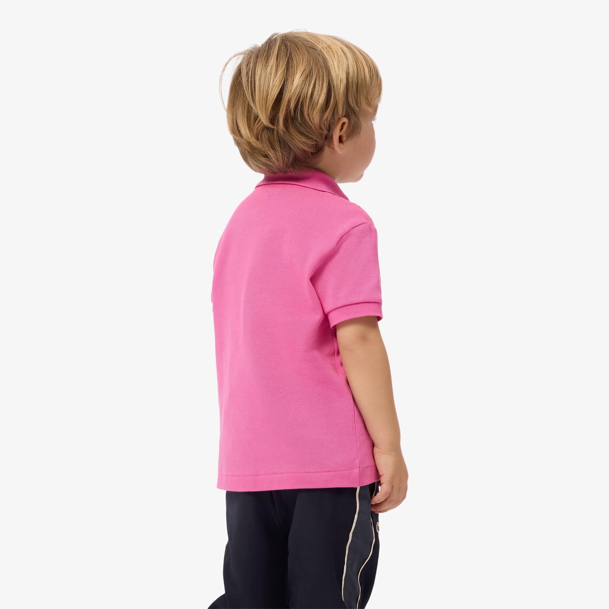 Thumbnail - Lacoste Polohemd aus Petit Piqué - Rose Size 2 - 2A