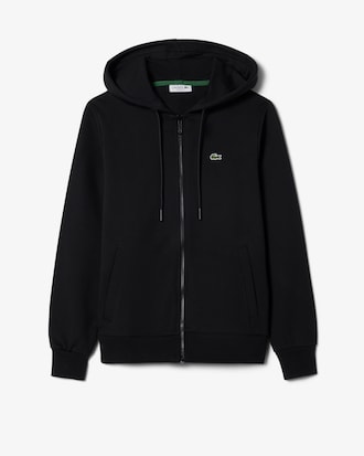 Fleece-Hoodie mit Reißverschluss