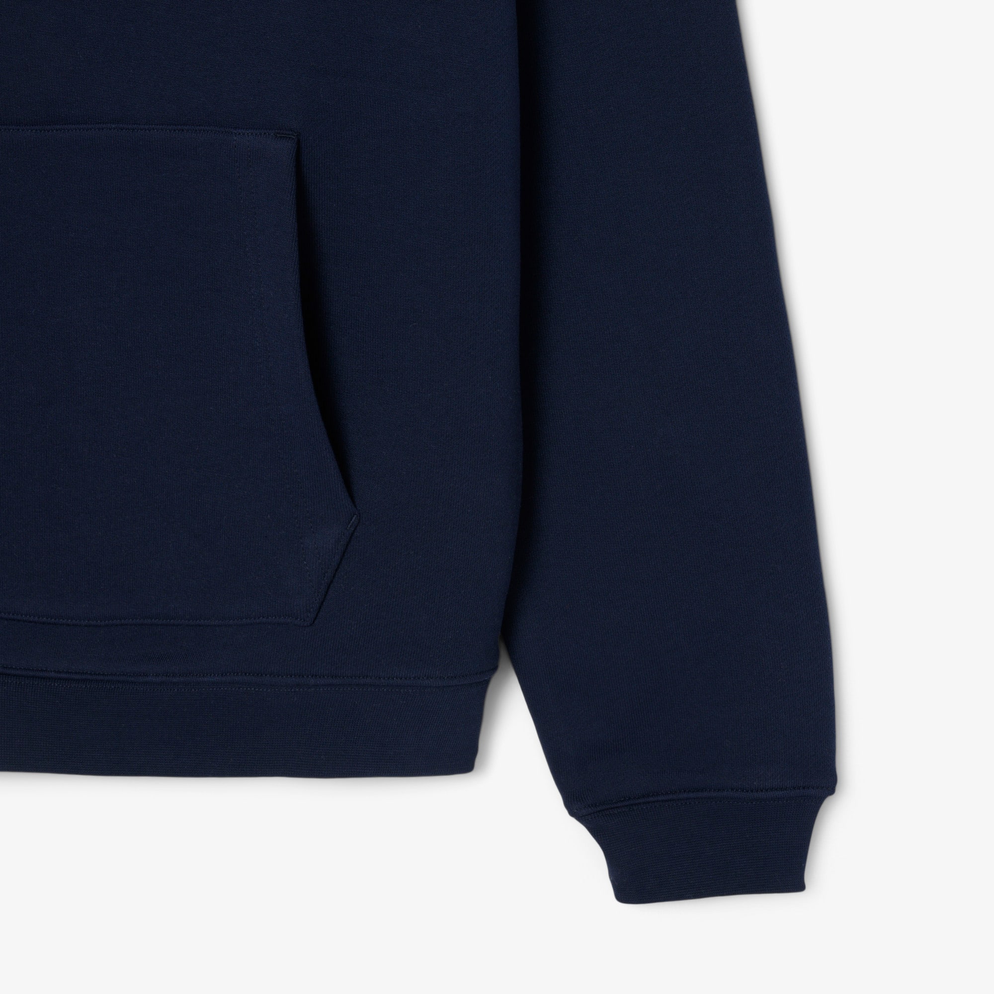 Thumbnail - Lacoste Hoodie aus schwerem Fleece - Navy Blau Size M