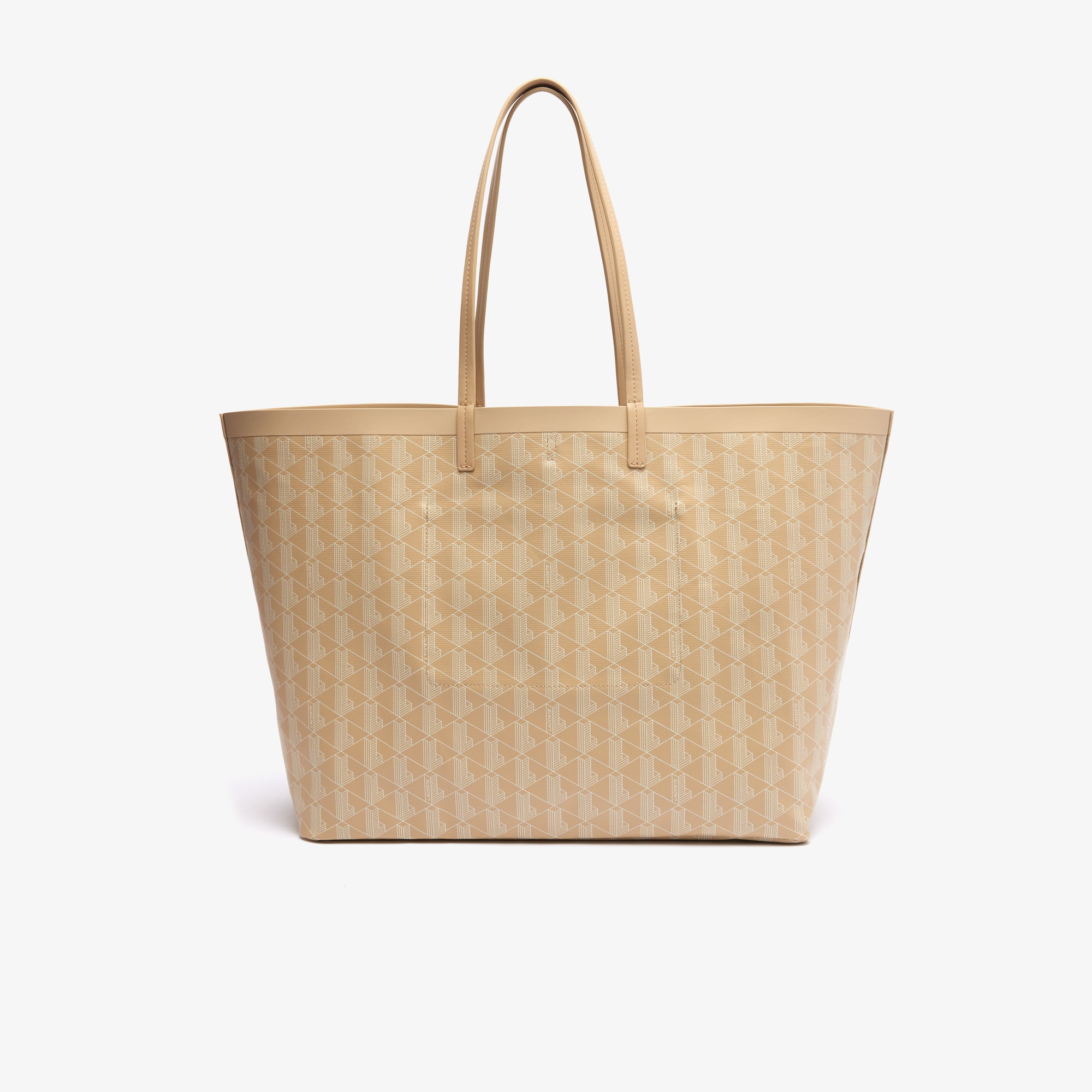 Zely Tote Bag Large aus beschichtetem Canvas mit Monogramm 