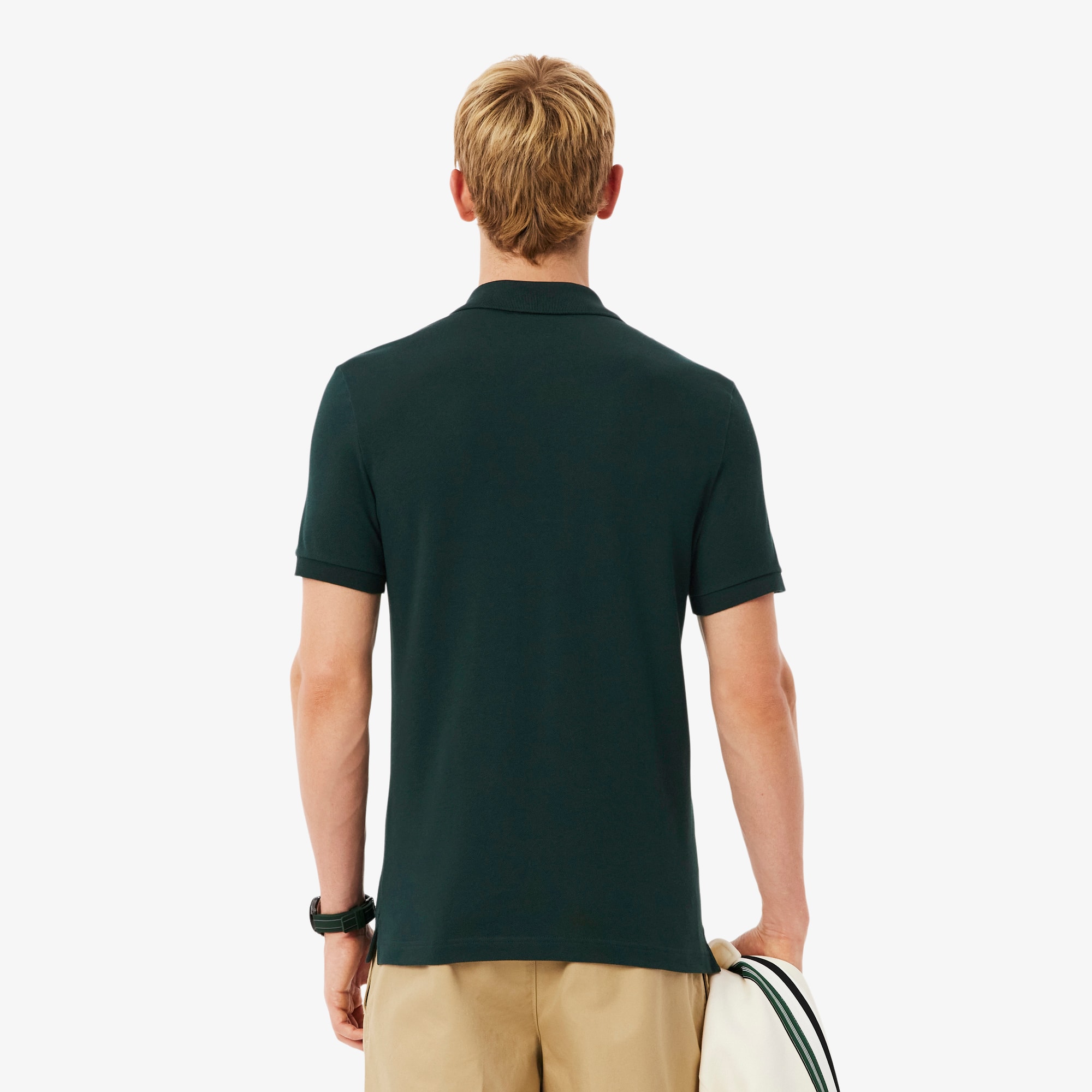 Thumbnail - Lacoste Slim Fit-Polohemd L.12.12 aus Piqué - Sinople Grün Size 6 - XL