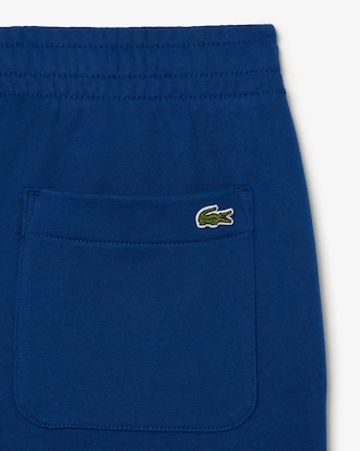 Trainingshose aus Fleece mit Logo