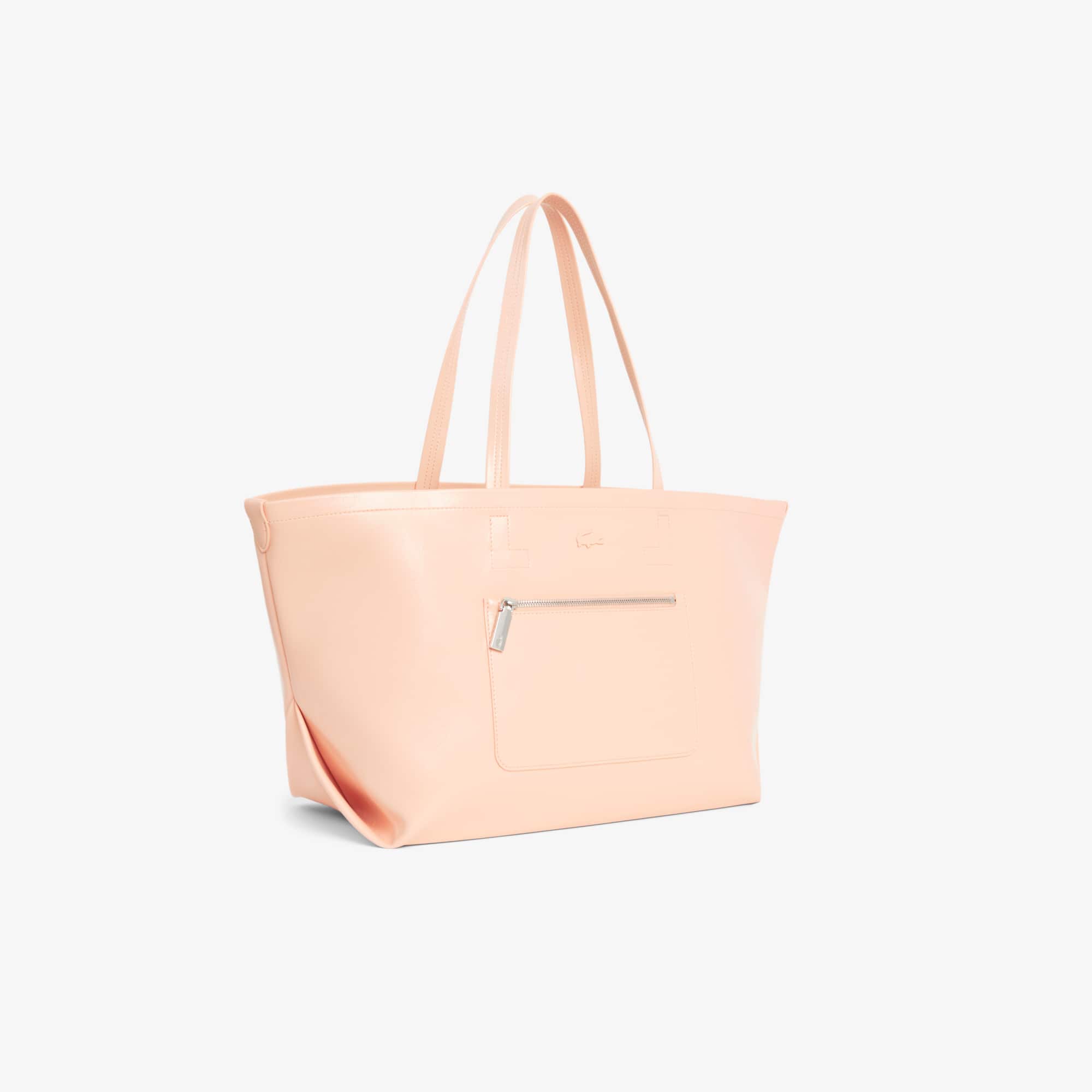 Thumbnail - Lacoste Große, leichte Tote aus glänzendem Material - ANGIE Size One Size