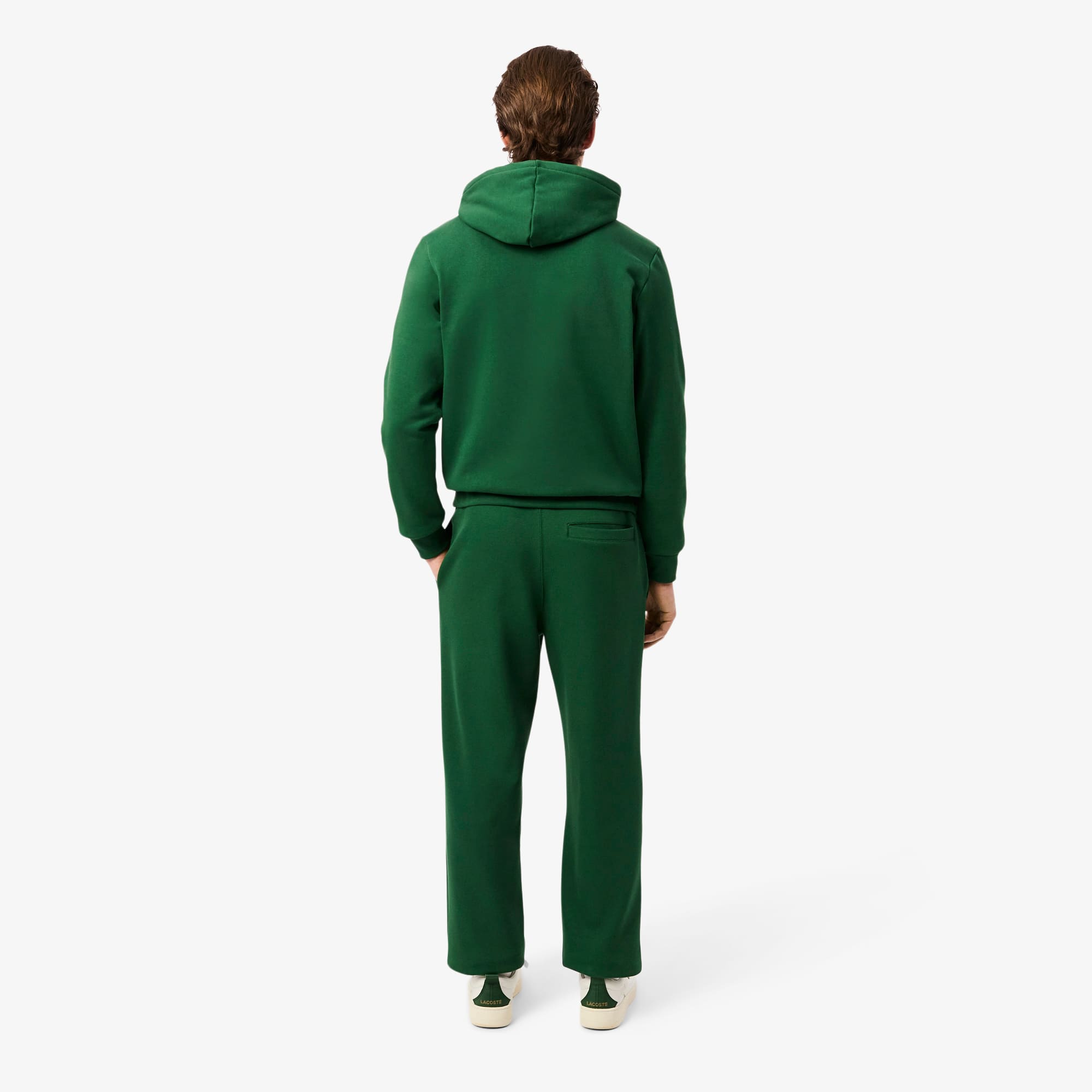 Thumbnail - Lacoste Trainingshose aus doppelseitigem Piqué - Grün Size XS