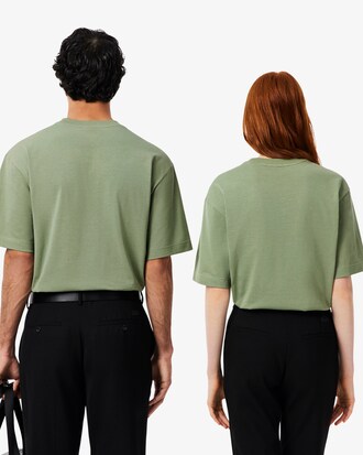 Loose Fit-T-Shirt aus schwerem Jersey