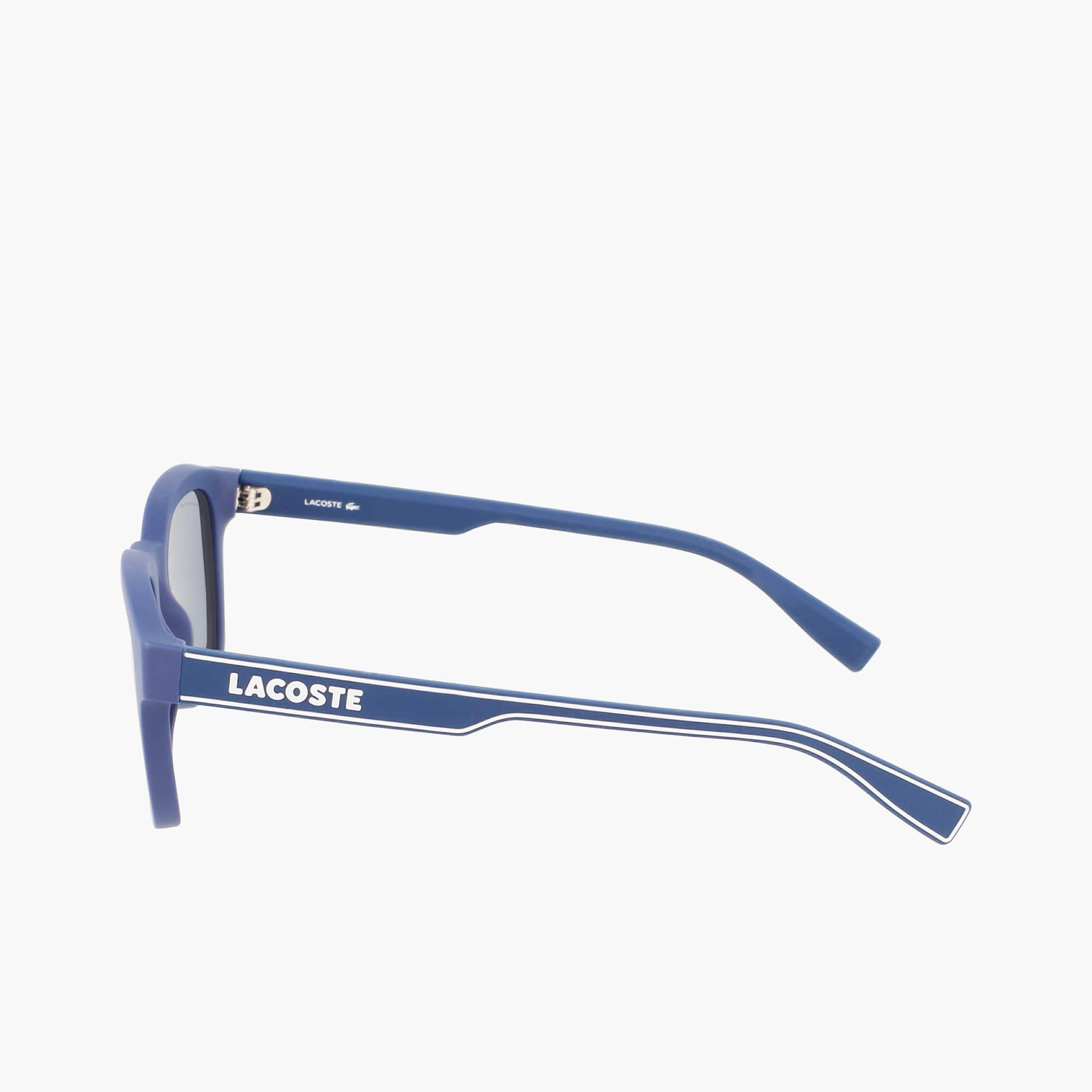 Thumbnail - Lacoste Rechteckige Sonnenbrille Active Line - MATTE BLUE Size One Size