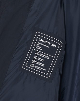 Jacke aus wasserabweisendem, strukturiertem Taft