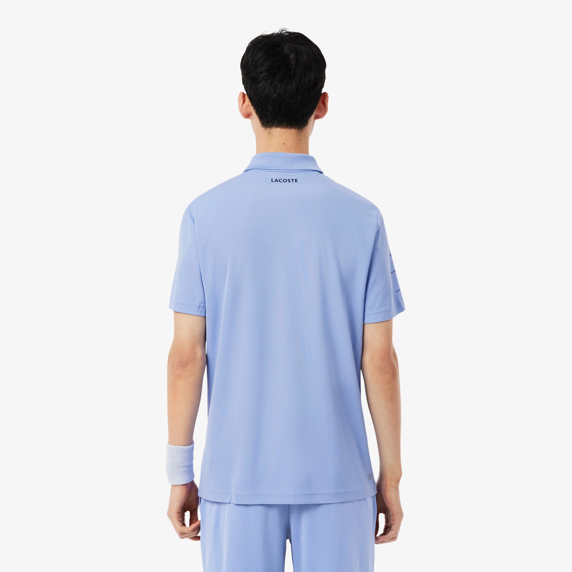 Thumbnail - Lacoste Slim Fit-Tennispolo mit Print und Ultra-Dry-Technologie - Lila Size 4XL