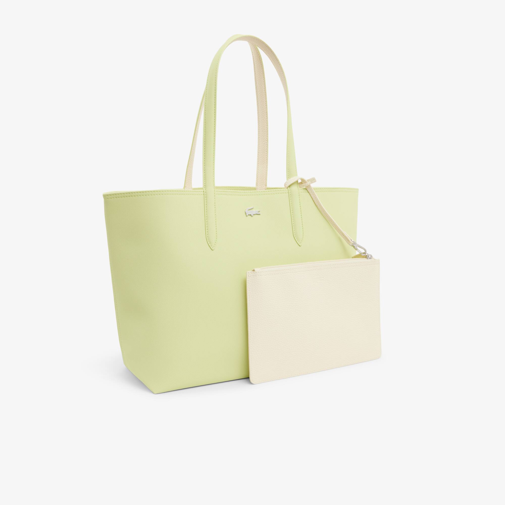 Thumbnail - Lacoste Wendbare Tote Bag Anna mit abnehmbarer Tasche - SENCHA POUDRE Size One Size