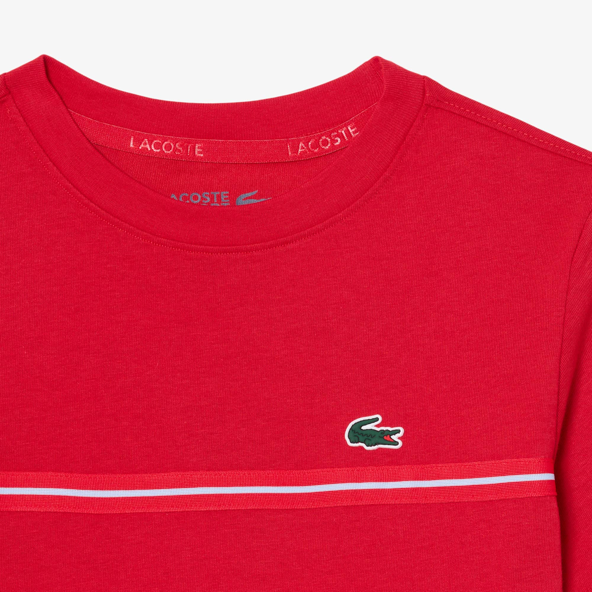 Thumbnail - Lacoste T-Shirt mit Ultra-Dry-Technologie - Rot Size 12 - 16A