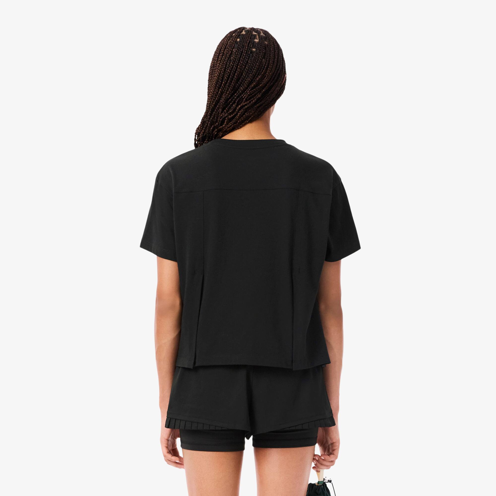 Thumbnail - Lacoste Sport-T-Shirt aus technischem Jersey mit Ultra-Dry-Technologie - Schwarz Size 38