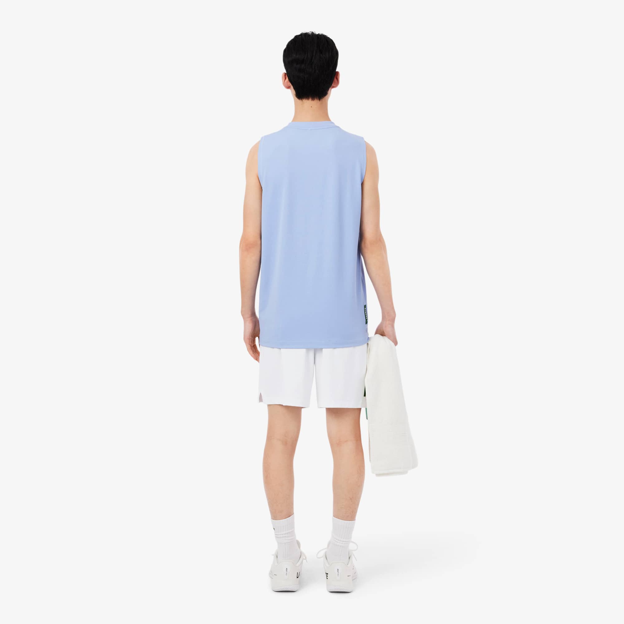 Thumbnail - Lacoste Regular Fit-Sportshorts mit Ultra Dry-Technologie - Weiß Size L