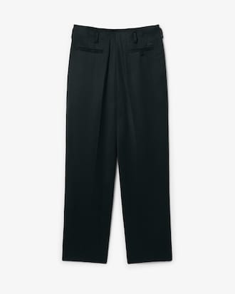 Regular Fit-Hose Runway aus tailliertem Satin